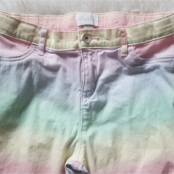The Children's Place Multi Color Rainbow Pants Kids Size 14 - Picture 2 of 5